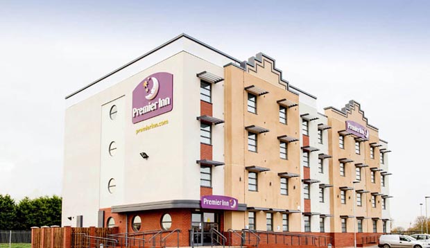 Exterior of Premier Inn Cleethorpes